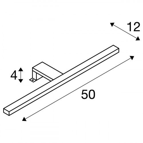 Buitenlamp Wandlamp Dorisa binnen verlichting zilver aluminium in moderne stijl