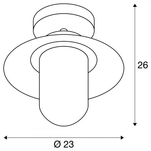 Molat, Plafonnière, antraciet, stallamp, slv, plafondlamp