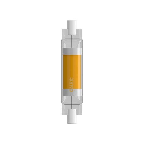 LED lamp R7s 78mm Full Glass 220-240V 4W 400lm, 2700K dimbaar