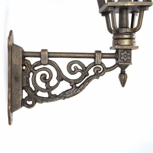 Klassieke bronzen buitenlamp muurlamp E27 fitting