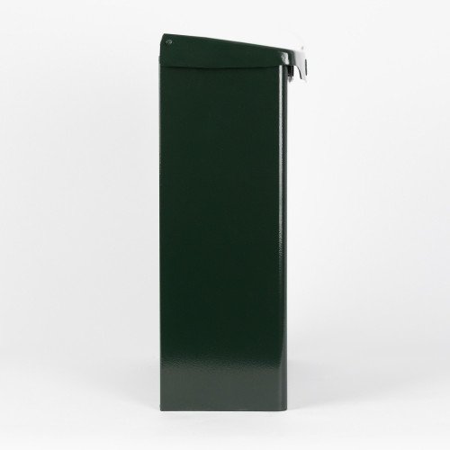 Brievenbus B32 wand groen aluminium modern