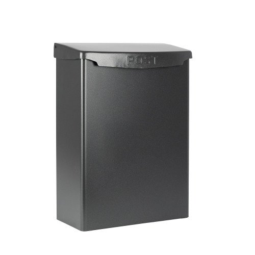 Brievenbus B32 wand antraciet aluminium modern