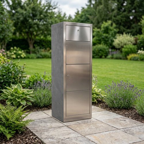 Brievenbus, pakketen, bestellingen, pakketopslag