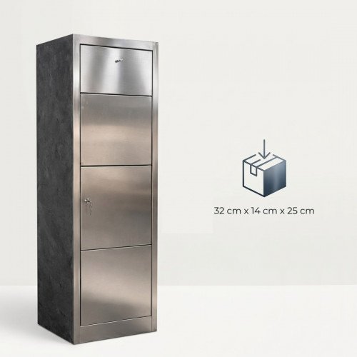 Brievenbus, pakketen, bestellingen, pakketopslag