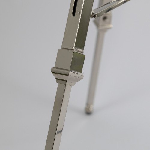 messing lamp in de kleur antiek nikkel met een E27 fitting