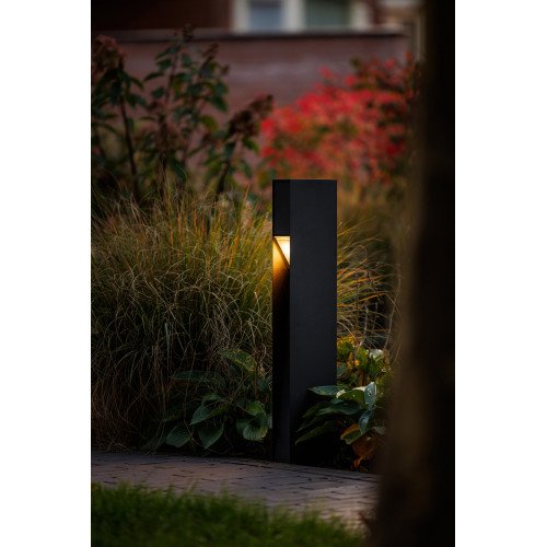 Barite 40 tuinlamp van Prolight op 12 volt modern design en zwarte kleur