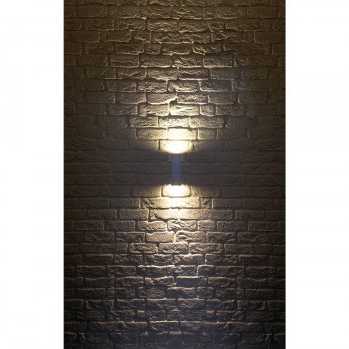 Big Theo Up&Down Muurlamp Grijs Medium