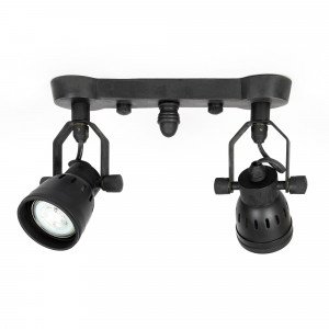 Nostaluce Industriële vintage Rialto Dubbel Antiek Zwart | Nostalux.be