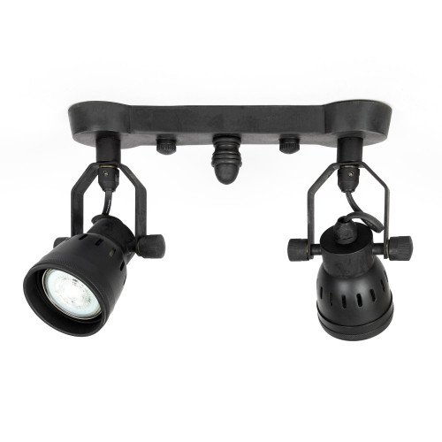 Nostaluce Industriële vintage Rialto Dubbel Antiek Zwart | Nostalux.be