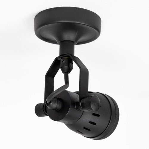 Zwarte messing plafondspot Indigo Cover van KS Verlichting