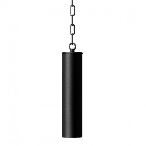 messing lamp in de kleur antiek zwart met een GU10 fitting
