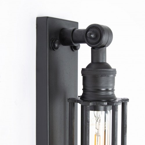 Binnenverlichting Astor Muurlamp zwart Medium