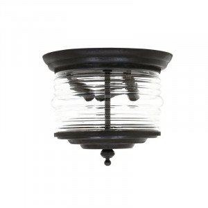 messing lamp in de kleur antiek zwart met een E14 fitting