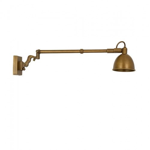 messing lamp in de kleur antiek messing met een E14 fitting
