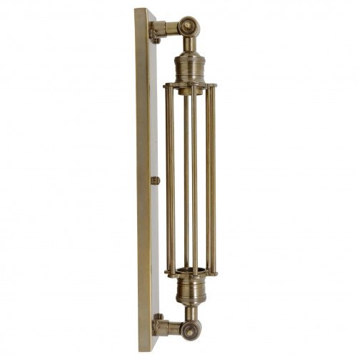 messing lamp in de kleur antiek messing met een E27 fitting