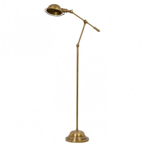 messing lamp in de kleur antiek messing met een E27 fitting