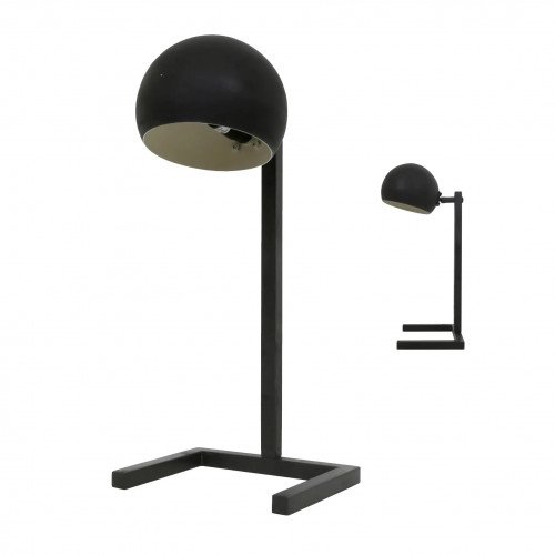 messing lamp in de kleur antiek zwart met een E14 fitting