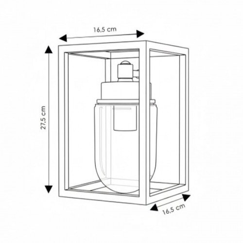 Wandlamp In-&Outdoor Fitzroy Antiek Messing, prachtige verlichting voor aan de wand binnen of buiten koop je bij Nostalux online. GEEN bezorgkosten.