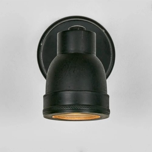 Indigo Swirl outdoor spot vintage zwart handgemaakte design lamp