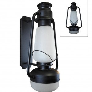 messing lamp in de kleur antiek zwart met een E27 fitting