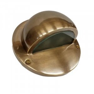 messing lamp in de kleur antiek messing met een G9 fitting