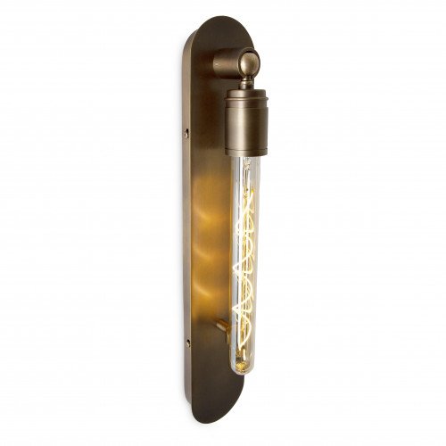 Binnenlamp Fairmont  wandlamp messing luxe lamp met snoer handgemaakte design slaapkamer lamp