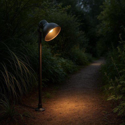 buitenlamp dax tuinlamp zwart 12 volt modern