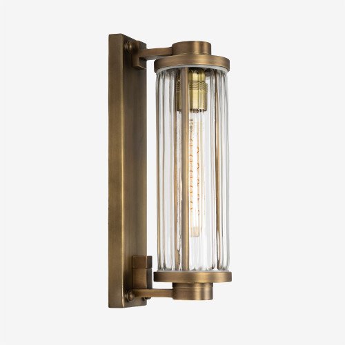 Buitenlamp Porter antiek messing industrieel