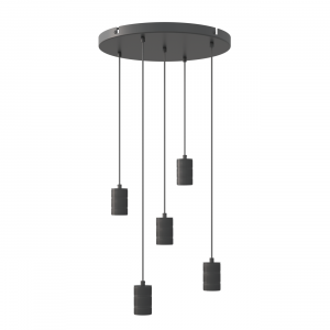 Hanglamp Calex Multi Cord Rond 5xE27