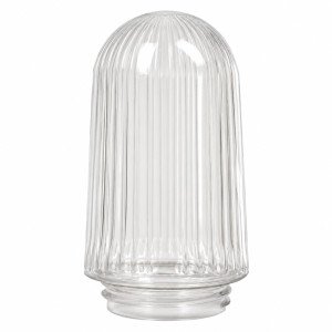 geribbelde glazen beker voor KS Verlichting lampen
