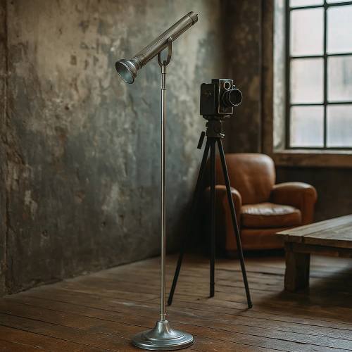 messing lamp in de kleur antiek zilver met een G9 fitting