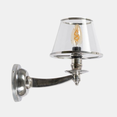 Wandlamp Dufay antiek zilver