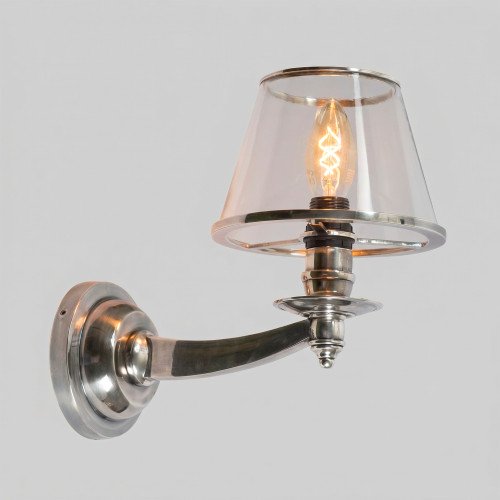 Wandlamp Dufay antiek zilver
