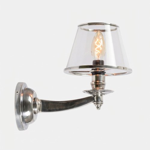 Wandlamp Dufay antiek zilver