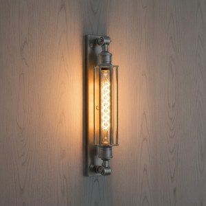 Binnenverlichting Astor Muurlamp Zilver Medium