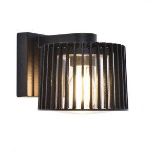 Buitenlamp Shyne muurlamp zwart aluminium modern Buitenlamp Shyne muurlamp zwart aluminium modern