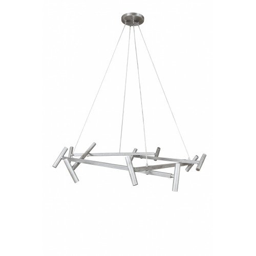 messing lamp in de kleur antiek zilver met een E14 fitting