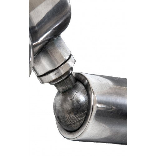 Indigo Swirl outdoor spot vintage zilver gemaakt van messing opbouwspot handgemaakte design lamp