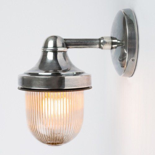 buitenverlichting, scheepslampen, stallampen, boerderijlampen, zilver, messing, klassiek, abby, wandlamp