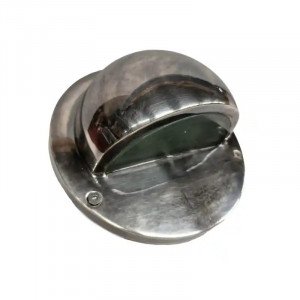 messing lamp in de kleur antiek zilver met een G9 fitting