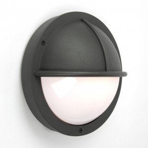 ronde wandlamp melkglas antraciet modern e27 ronde wandlamp melkglas antraciet modern e27