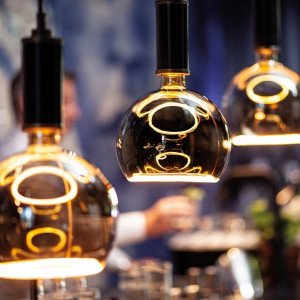 Floating LED 150 smokey grey M