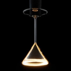 Decoratie led lamp exclusief voorgegeven led ring aan de onderzijde merk segula