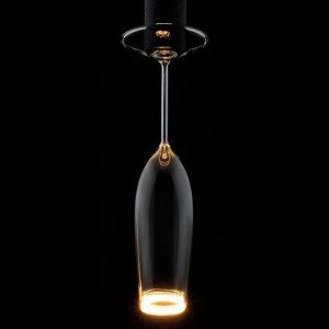 Decoratie led lamp exclusief voorgegeven led ring aan de onderzijde in de kleur clear merk segula
