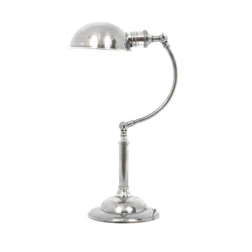 messing lamp in de kleur antiek zilver met een E27 fitting