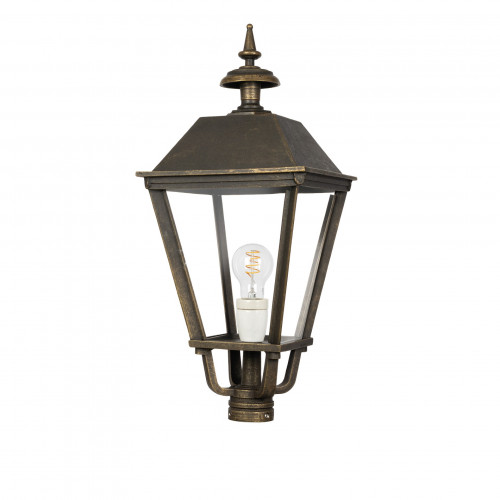 Buitenverlichting K6 lampenkamp brons klassiek