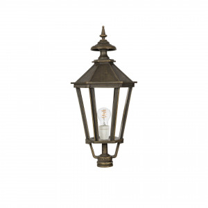 Buitenverlichting K7A lampenkamp brons klassiek