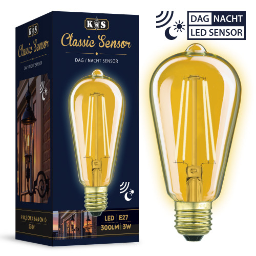large buitenlamp zwart sydney wandlamp inclusief schemersensor lichtbron
