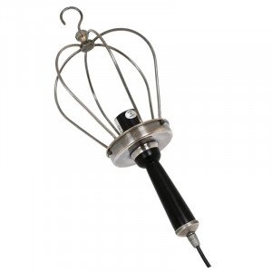 messing lamp in de kleur antiek zilver met een E27 fitting