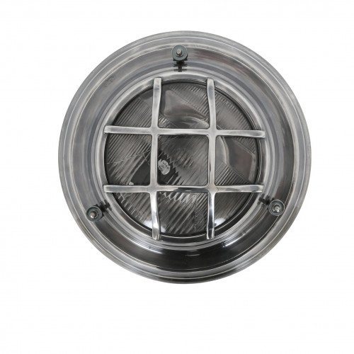 messing lamp in de kleur antiek zilver met een E27 fitting